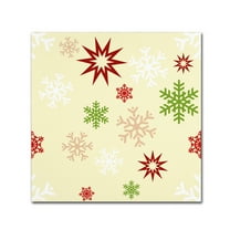 Trademark Fine Art 'Beautiful Christmas IX' Canvas Art by Tina Lavoie