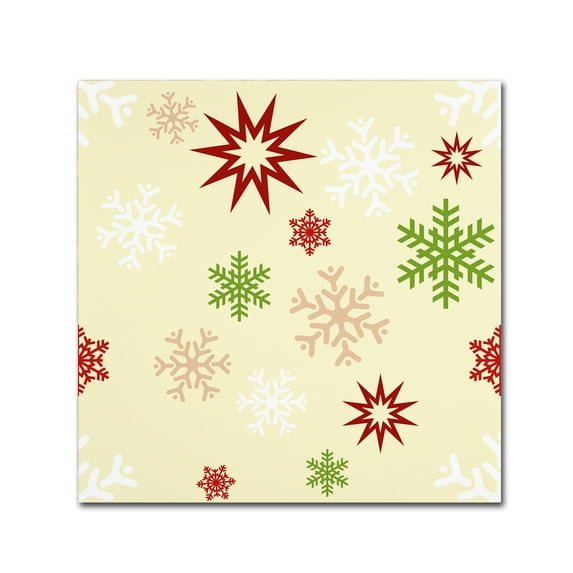 Trademark Fine Art 'Beautiful Christmas IX' Canvas Art by Tina Lavoie