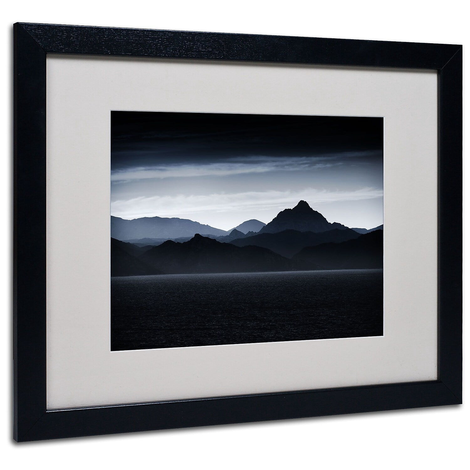 Trademark Fine Art "Beautiful Goodbye" Canvas Art by Philippe Sainte-Laudy, Black Frame