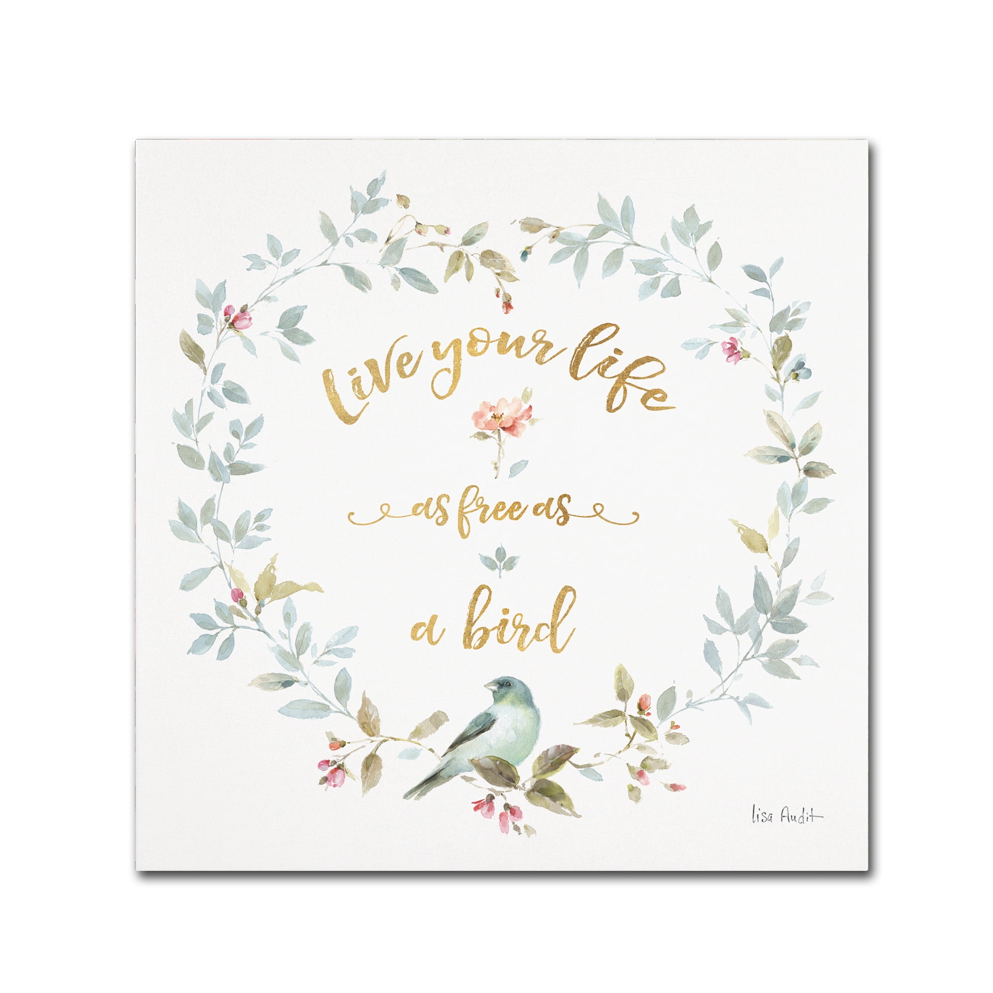 Trademark Fine Art 'Beautiful Romance XV' Canvas Art by Lisa Audit