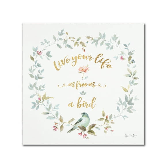 Trademark Fine Art 'Beautiful Romance XV' Canvas Art by Lisa Audit