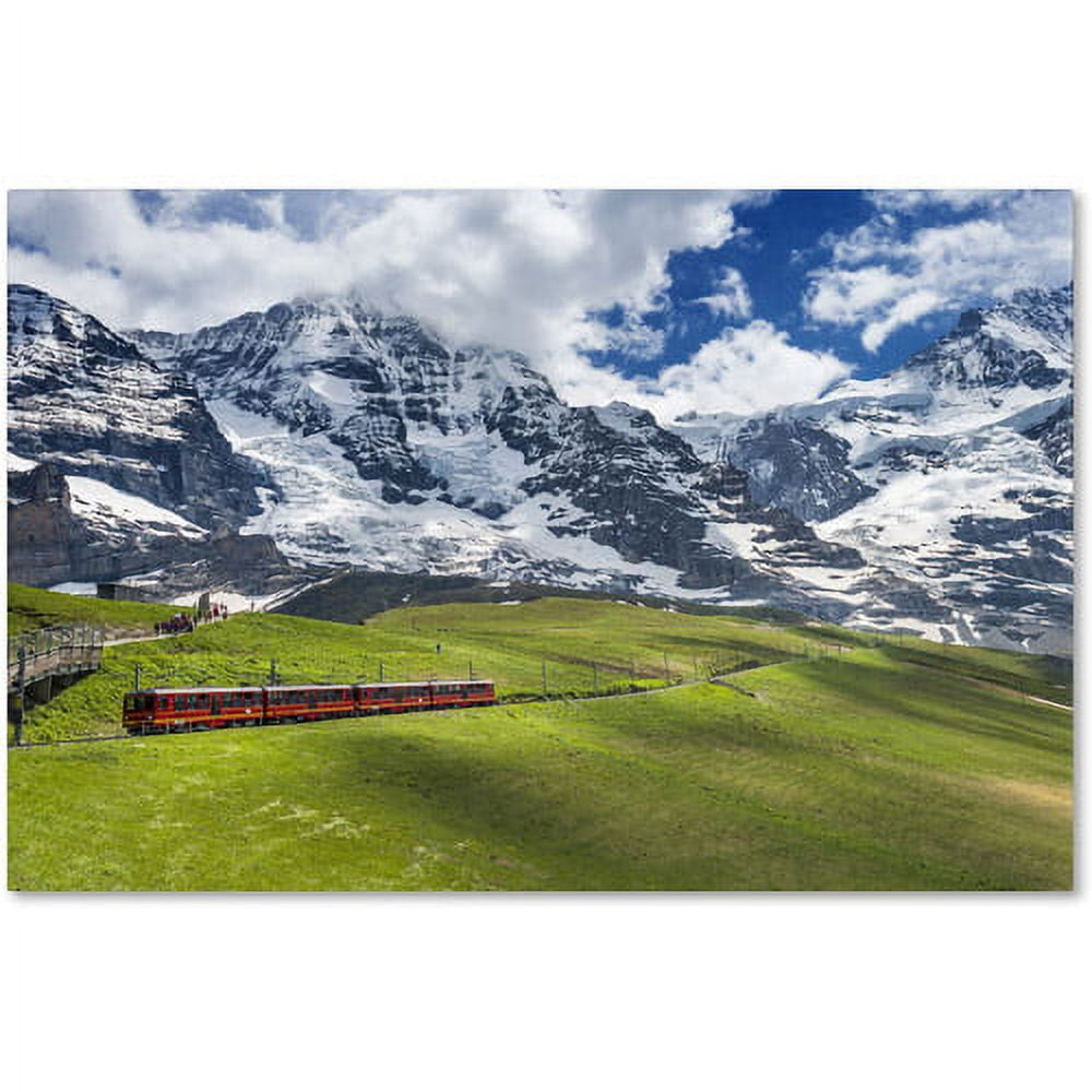 Trademark Fine Art "Beautiful Switzerland" Canvas Art by Philippe Sainte-Laudy