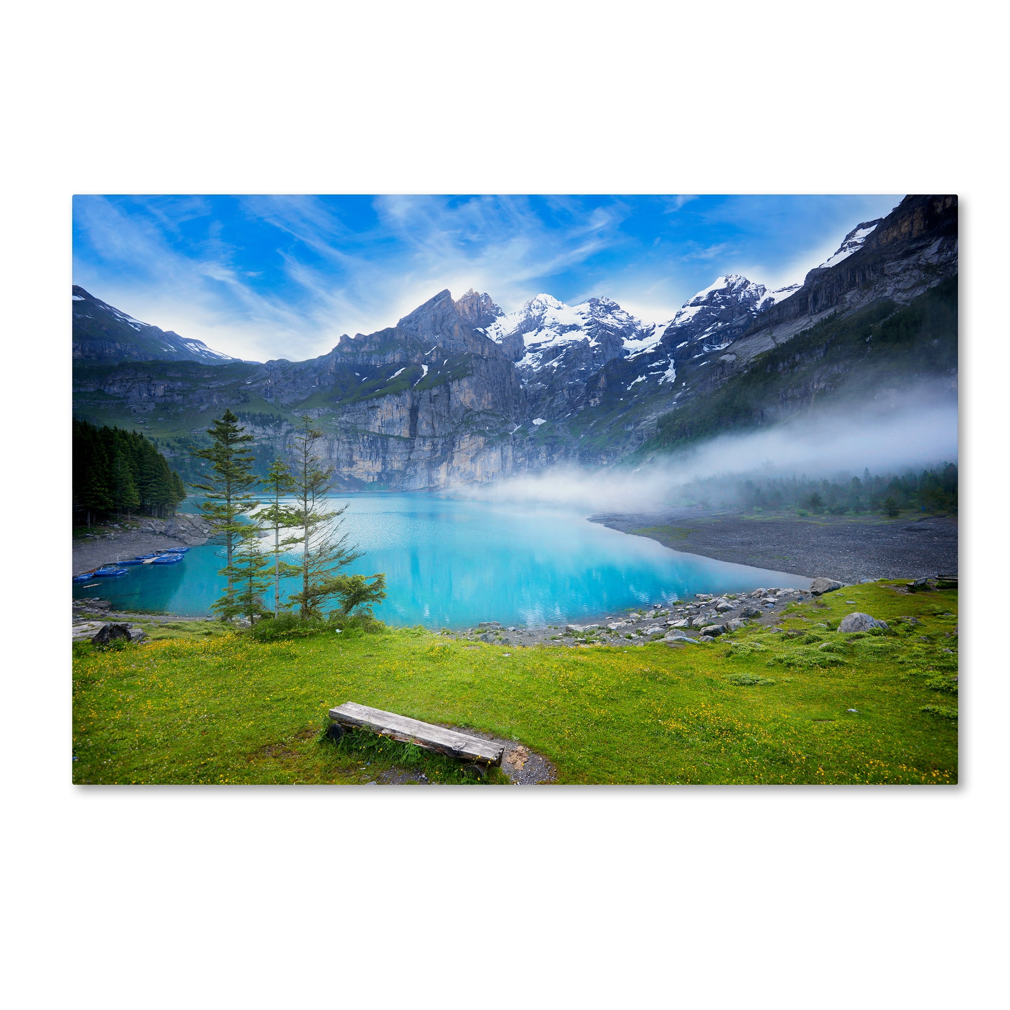 Trademark Fine Art 'Beautiful Switzerland' Canvas Art by Philippe Sainte-Laudy