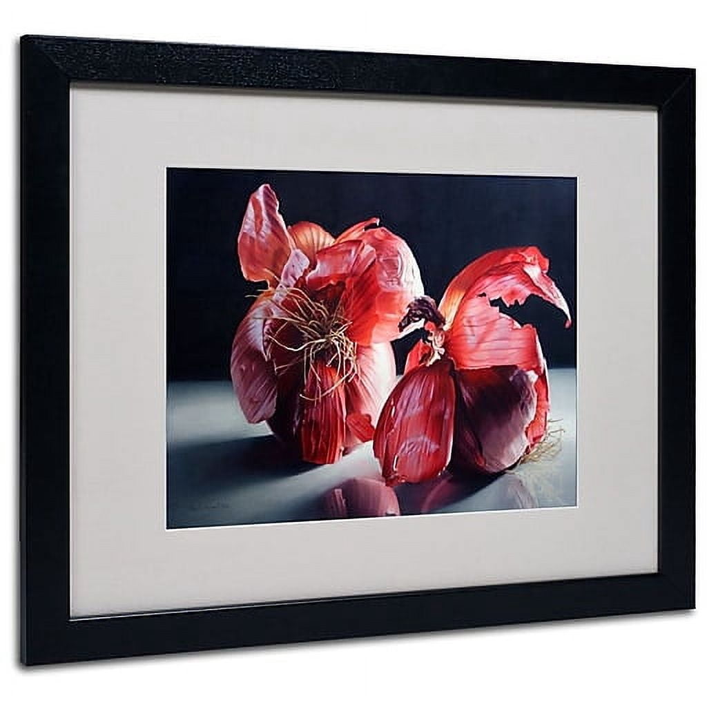 Trademark Fine Art "Beauty So Deep It Makes You" Framed Canvas Art by Cecile Baird