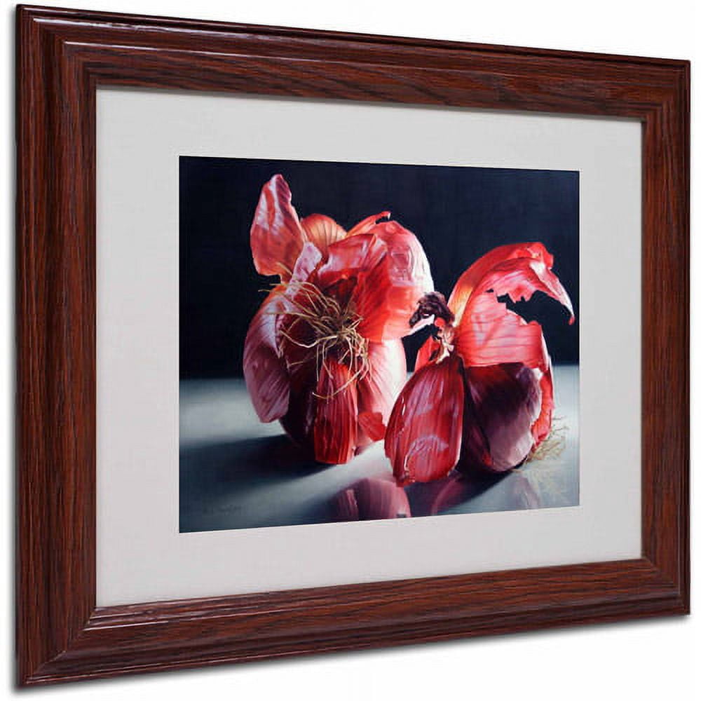 Trademark Fine Art "Beauty So Deep It Makes You" Framed Canvas Art by Cecile Baird