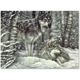 thumbnail image 1 of Trademark Fine Art 'Bedding Down' Canvas Art by Jenny Newland, 1 of 3