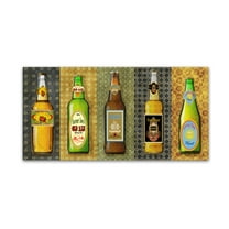 Trademark Fine Art 'Beer 2' Canvas Art by Jean Plout
