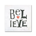 thumbnail image 1 of Trademark Fine Art "Believe" Canvas Art by Kellie Day, 1 of 3