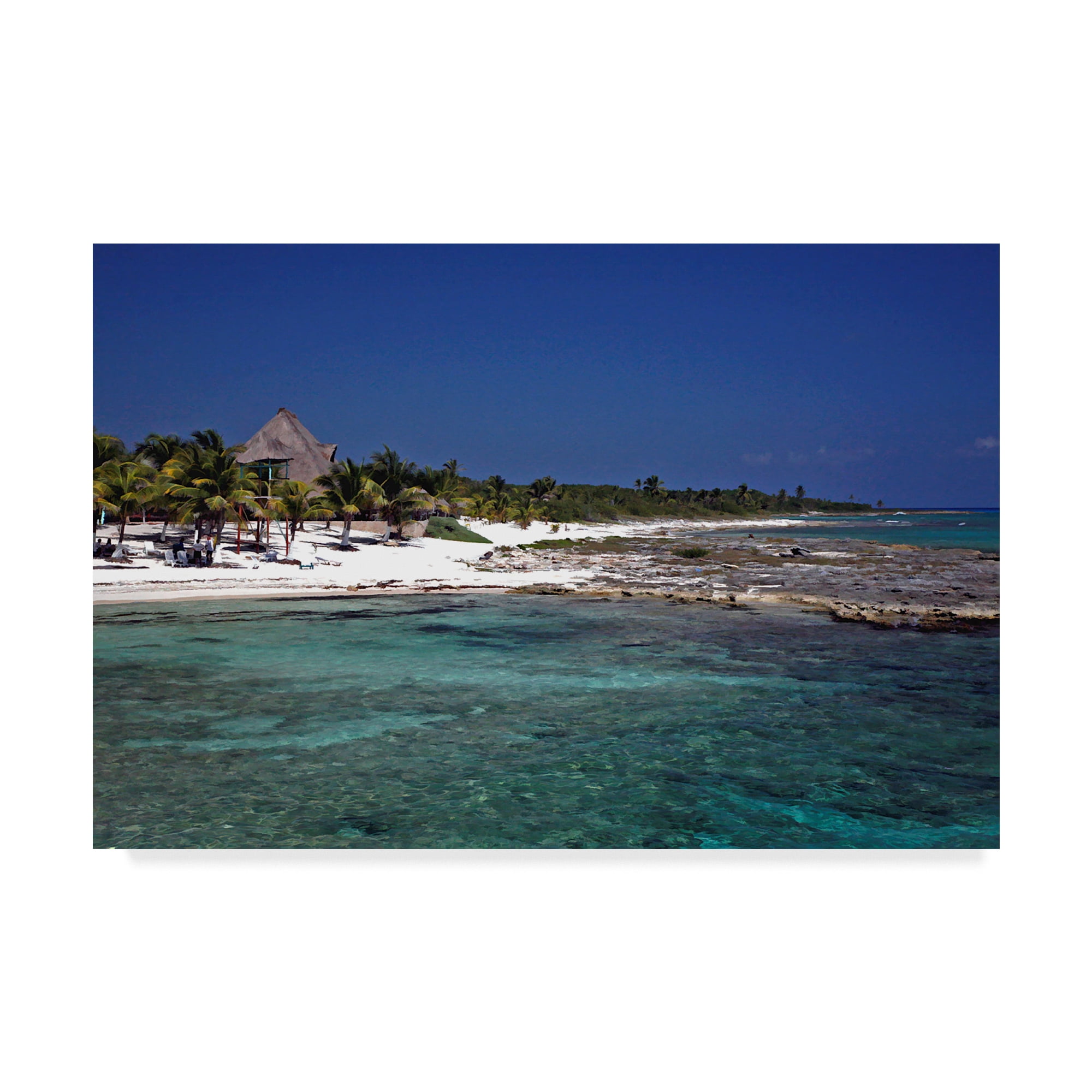 Trademark Fine Art 'Belize 1' Canvas Art by J.D. McFarlan
