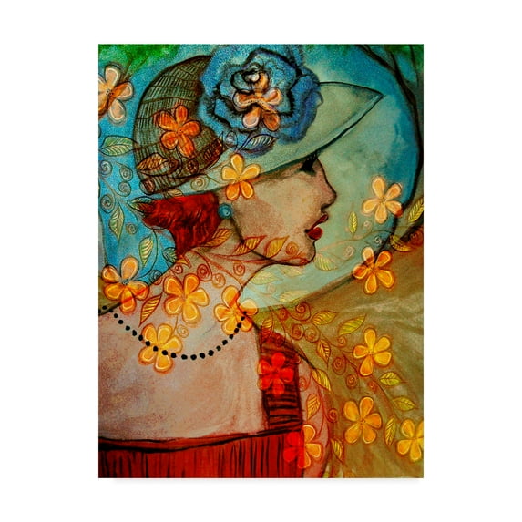 Trademark Fine Art 'Bella II' Canvas Art by Danielle Harrington