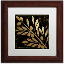 Trademark Fine Art "Bellissima I" Canvas Art by Color Bakery White Matte, Wood Frame