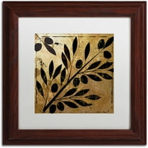 Trademark Fine Art "Bellissima II" Canvas Art by Color Bakery White Matte, Wood Frame