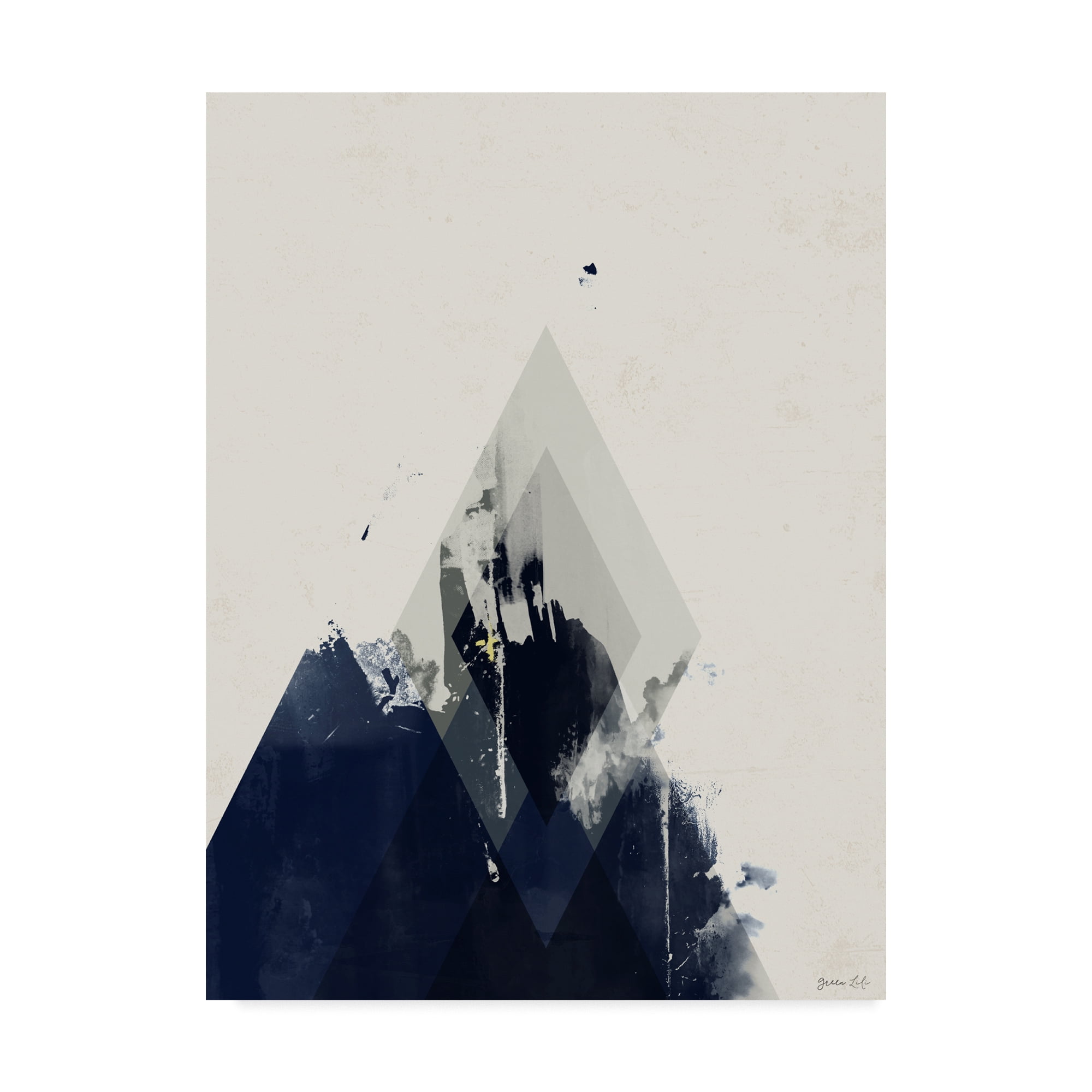 Trademark Fine Art 'Beneath the Surface I' Canvas Art by Green Lili