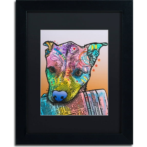 Trademark Fine Art "Bentley Custom 002" Canvas Art by Dean Russo, Black Matte, Black Frame