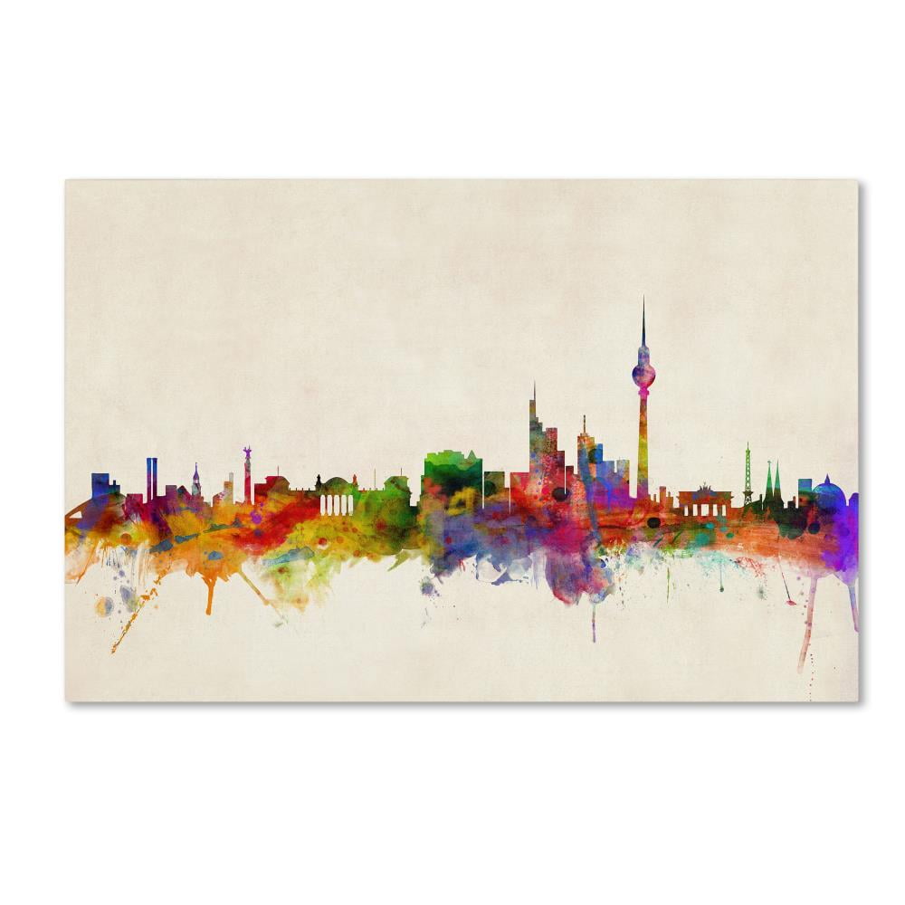 Trademark Fine Art "Berlin, Germany" Canvas Art by Michael Tompsett