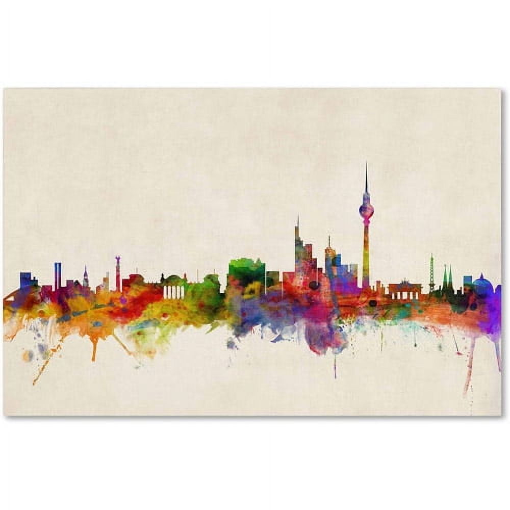 Trademark Fine Art "Berlin, Germany" Canvas Art by Michael Tompsett