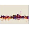 thumbnail image 1 of Trademark Fine Art "Berlin Germany Skyline II" Canvas Art by Michael Tompsett, 1 of 4