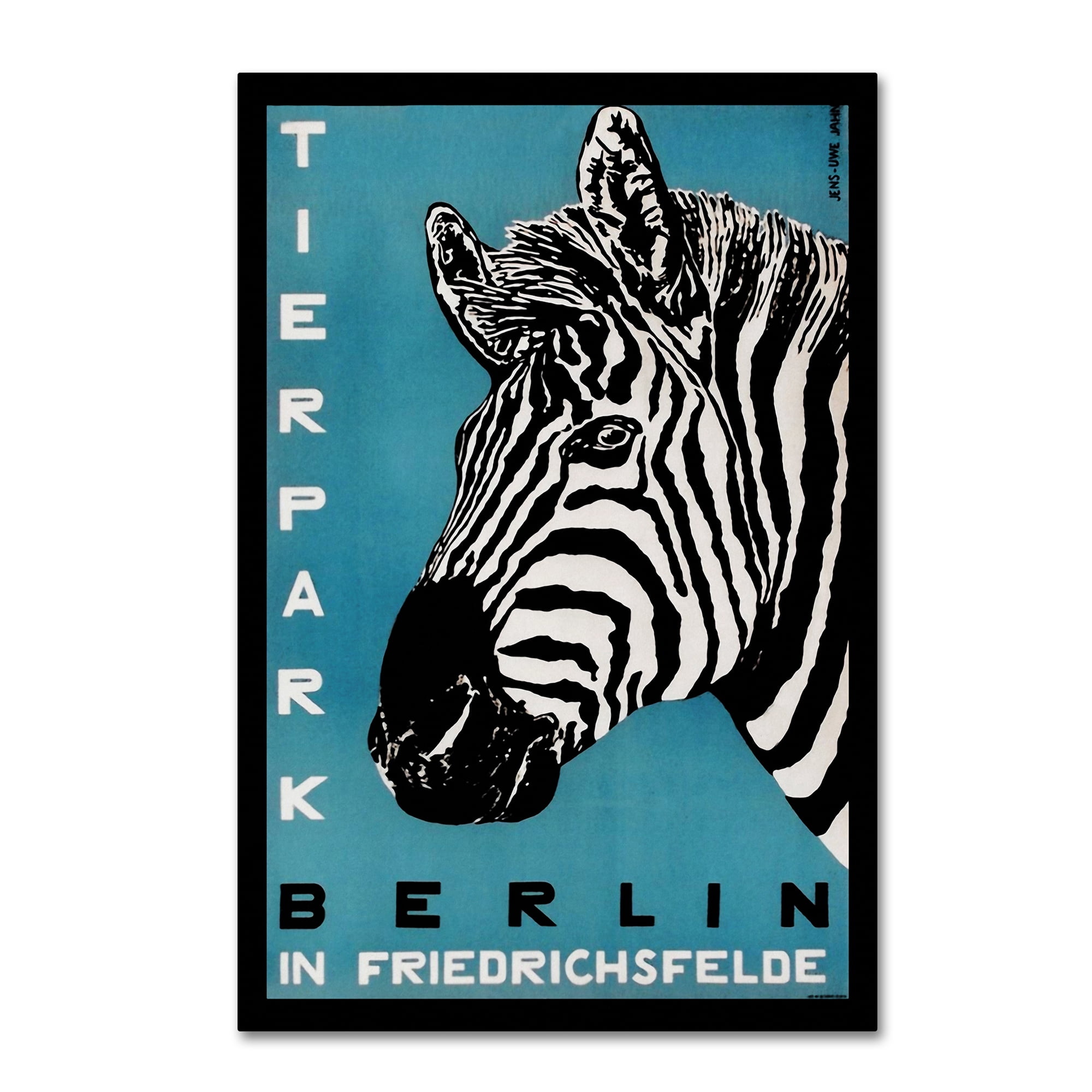 Trademark Fine Art 'Berlin Zoo' Canvas Art by Vintage Lavoie