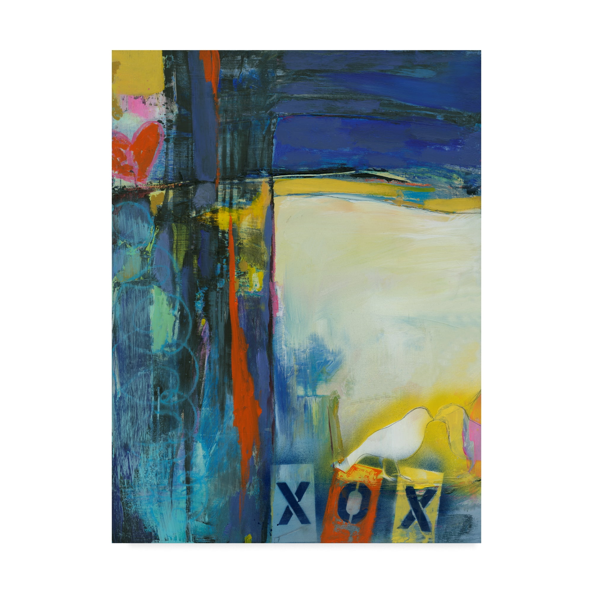 Trademark Fine Art 'Besame Mucho I' Canvas Art by Jodi Fuchs