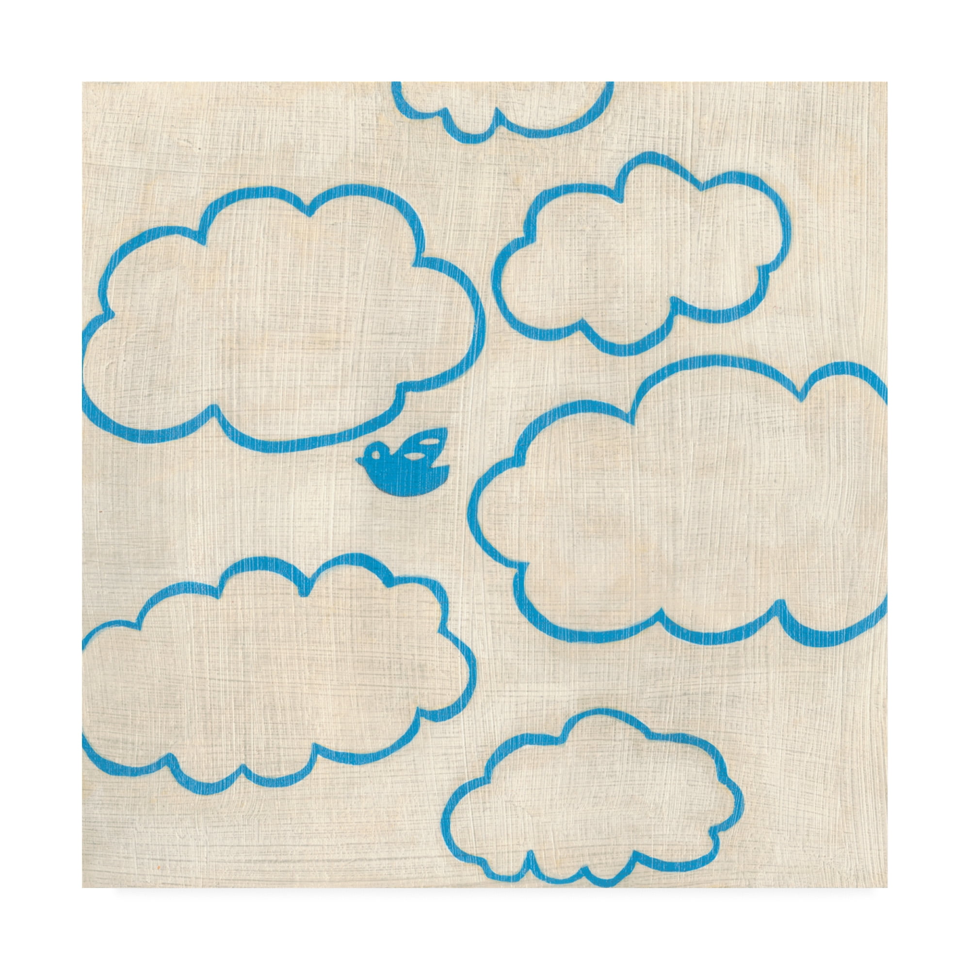 Trademark Fine Art 'Best Friends Sky' Canvas Art by Chariklia Zarris