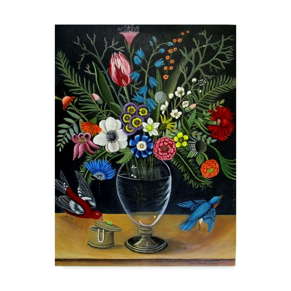 Trademark Fine Art 'Best Vase' Canvas Art by Catherine A Nolin