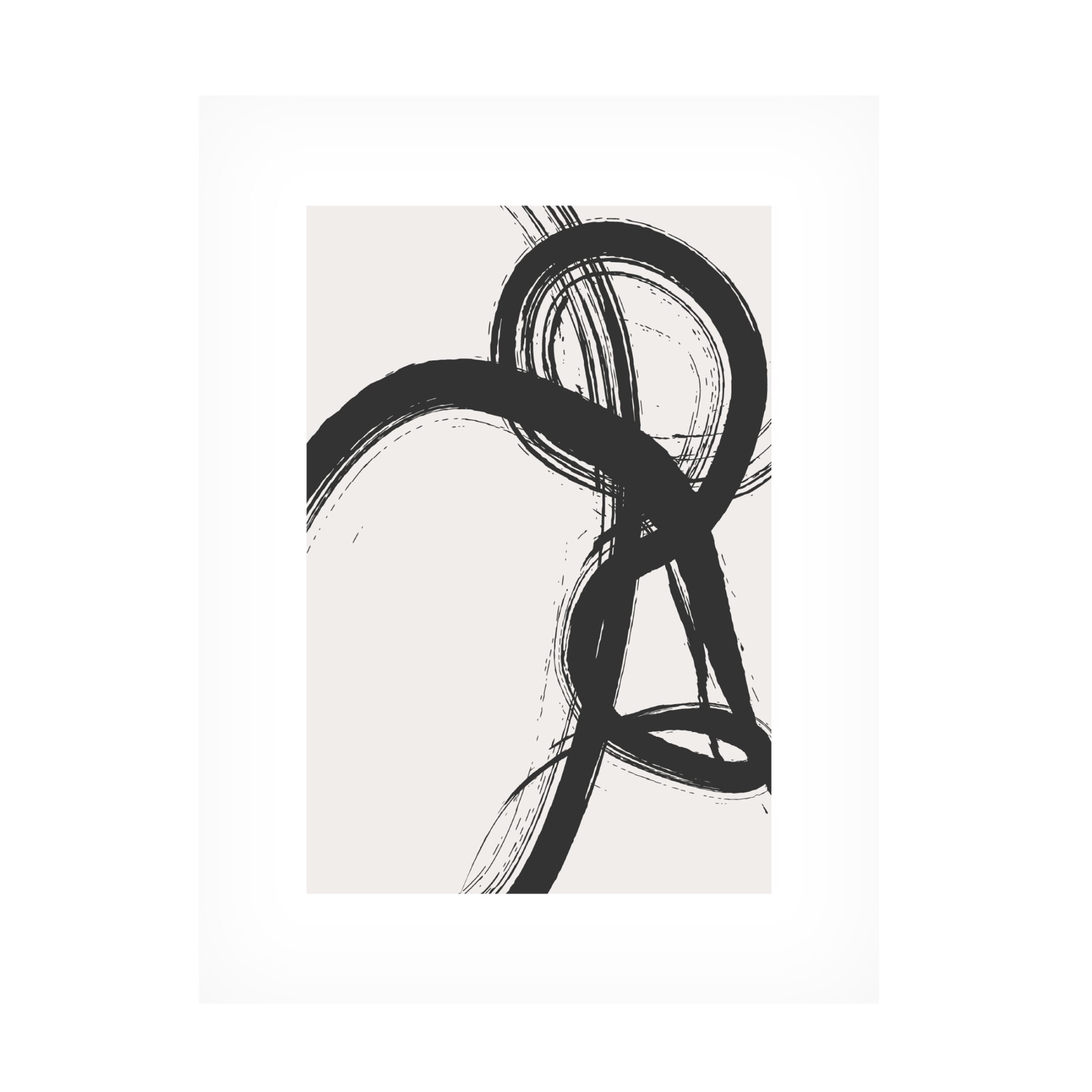 Trademark Fine Art Beth Cai  Abstract Brush No1 Canvas Wall Art
