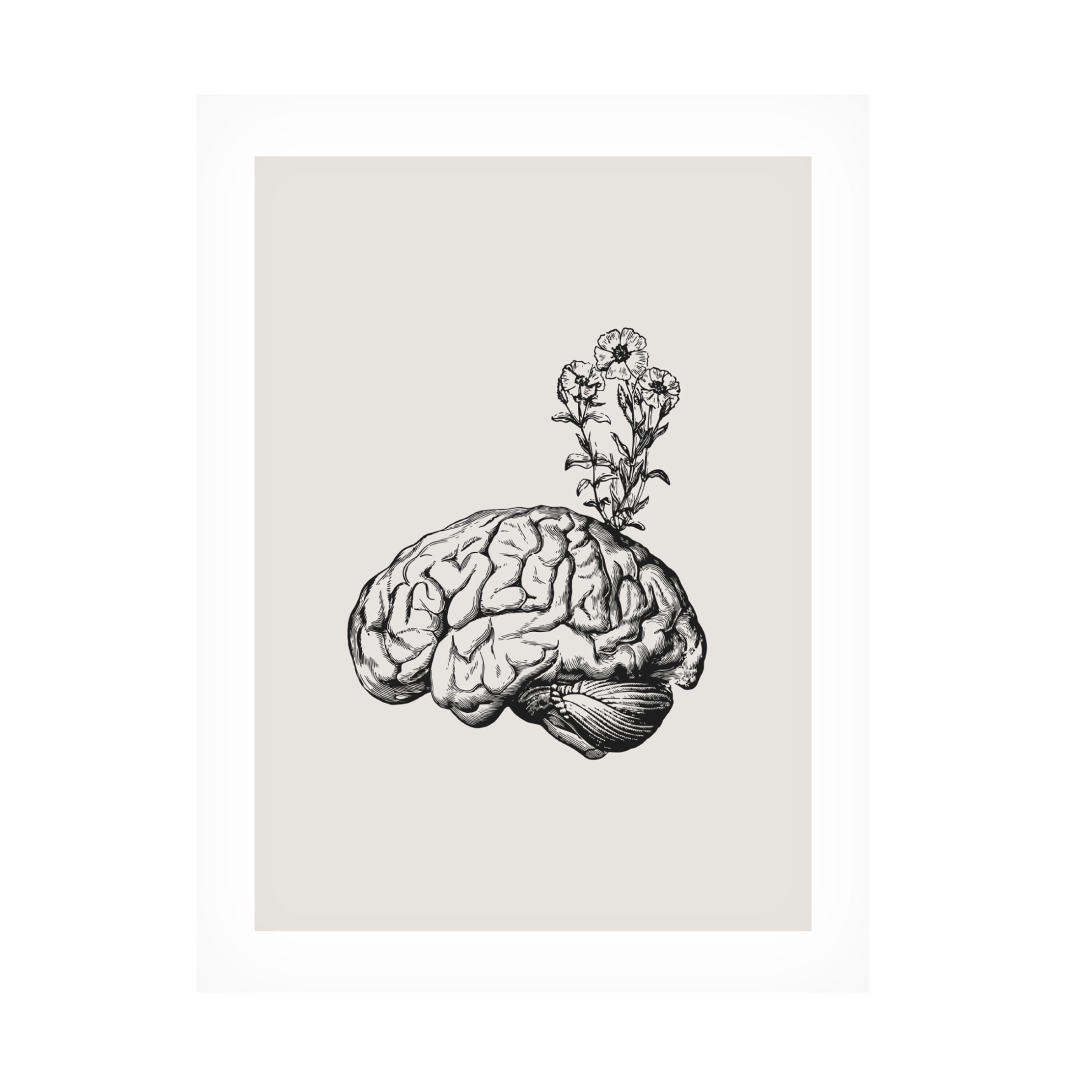 Trademark Fine Art Beth Cai Brain Bloom Canvas Wall Art