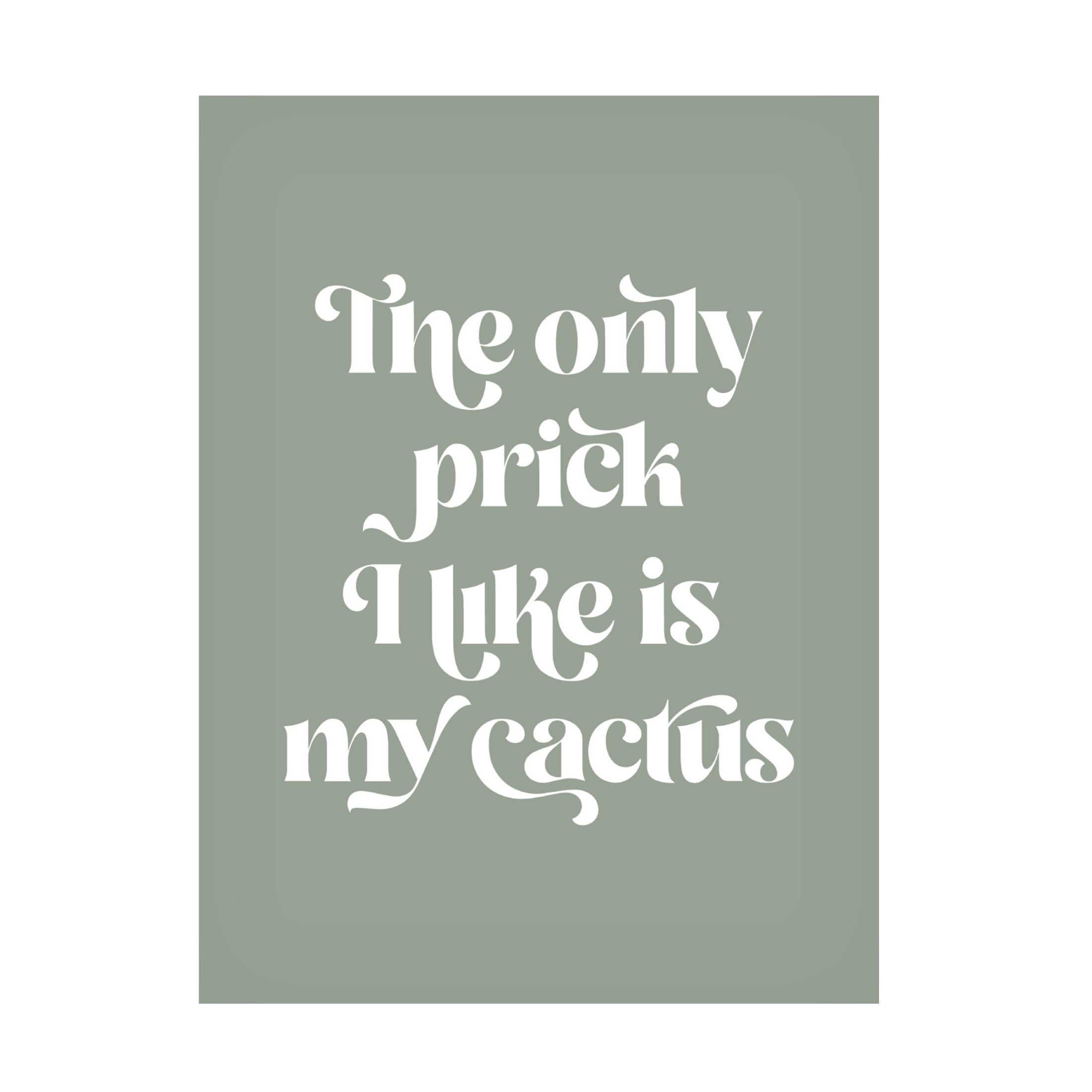 Trademark Fine Art Beth Cai  Cactus Prick Canvas Wall Art