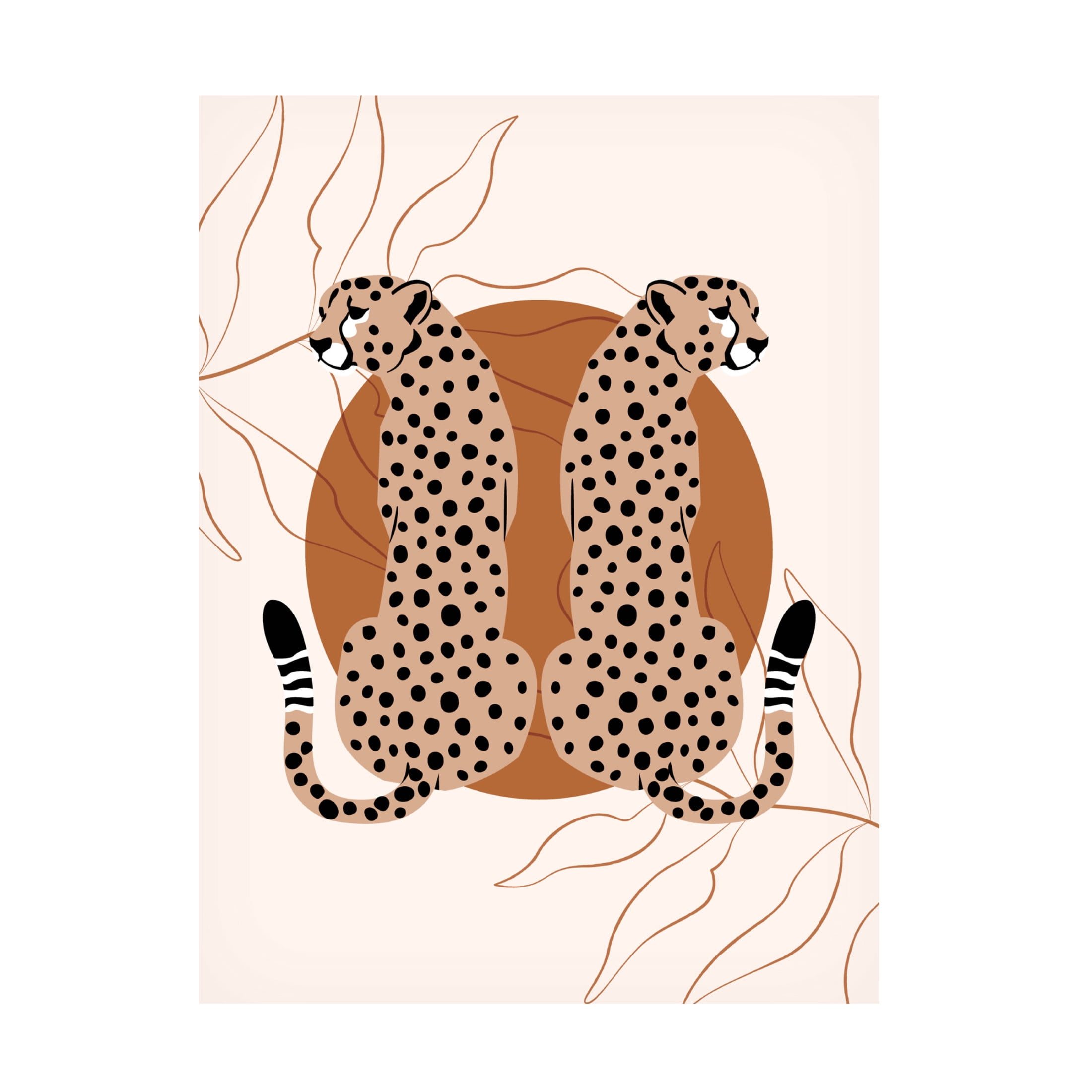 Trademark Fine Art Beth Cai Cheetah Canvas Wall Art