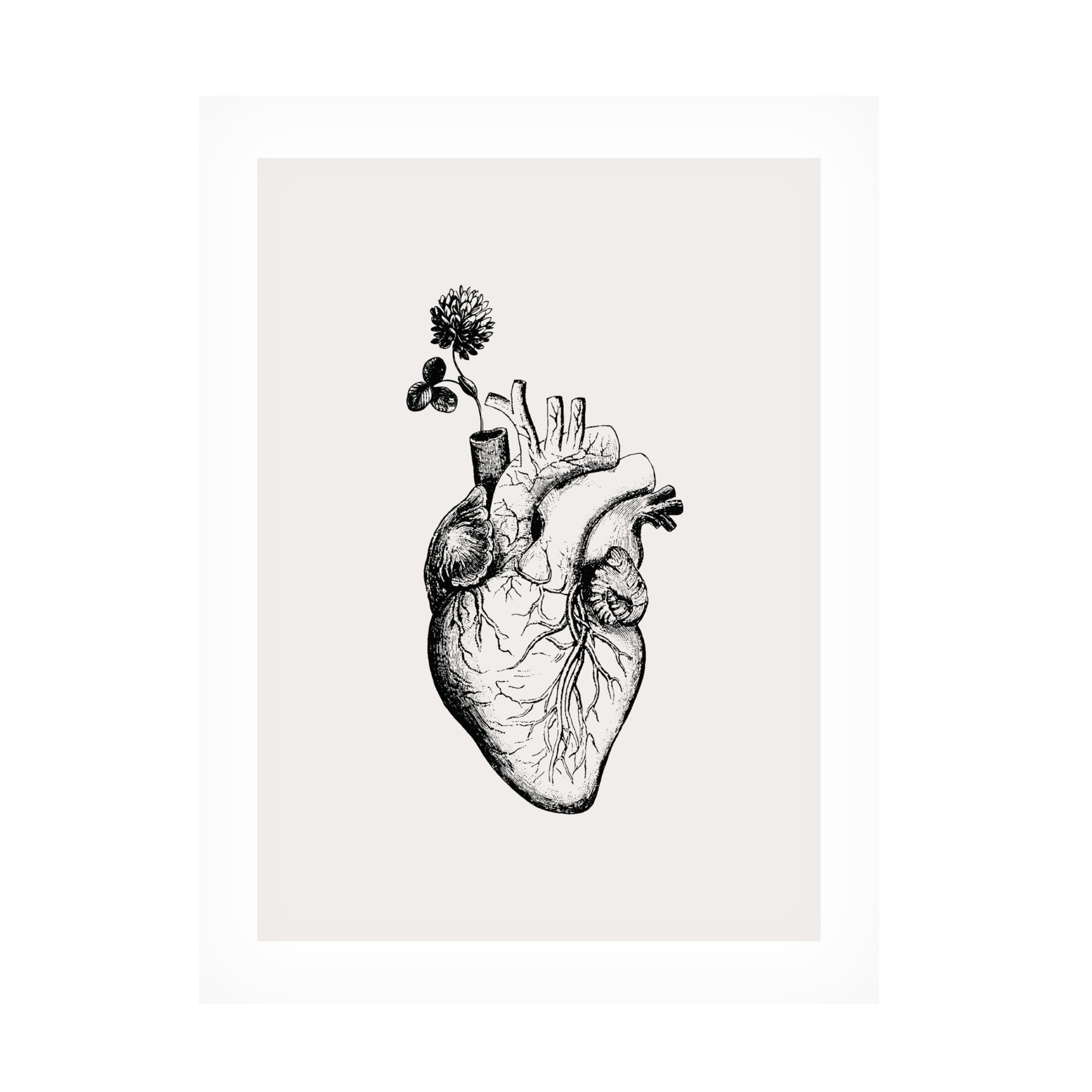 Trademark Fine Art Beth Cai  Heart Bloom Canvas Wall Art