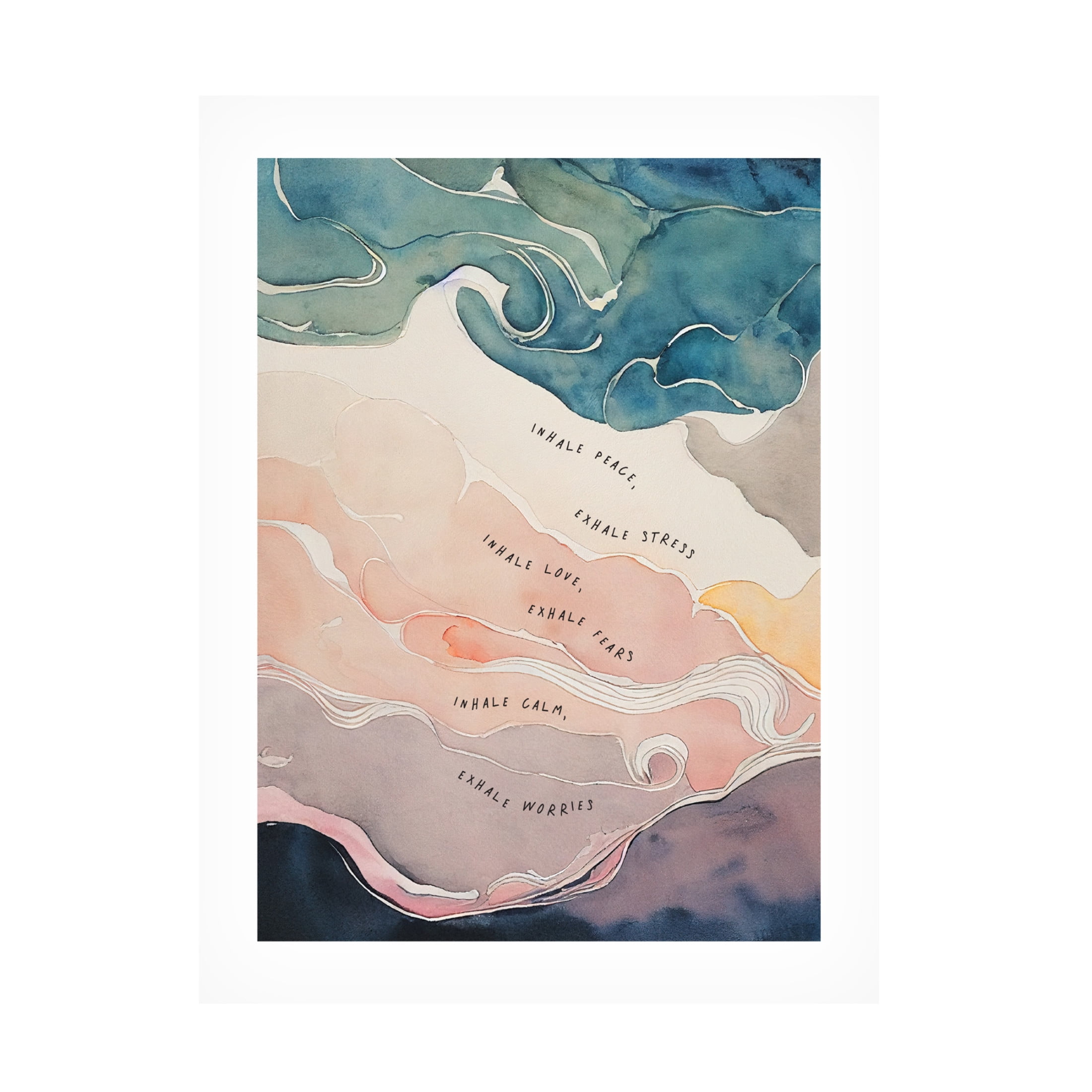 Trademark Fine Art Beth Cai Inhalesequence Canvas Wall Art