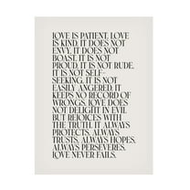 Trademark Fine Art Beth Cai Love Is Canvas Wall Art