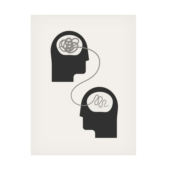 Trademark Fine Art Beth Cai Mind Therapy No3 Canvas Wall Art