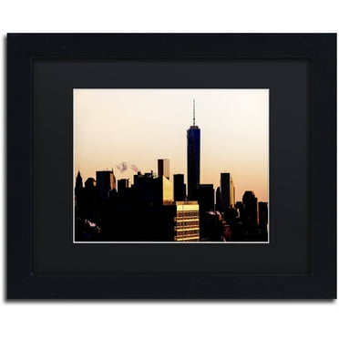 Trademark Fine Art "Between Shadows and Light" Canvas Art by Philippe Hugonnard, Black Matte, Black Frame