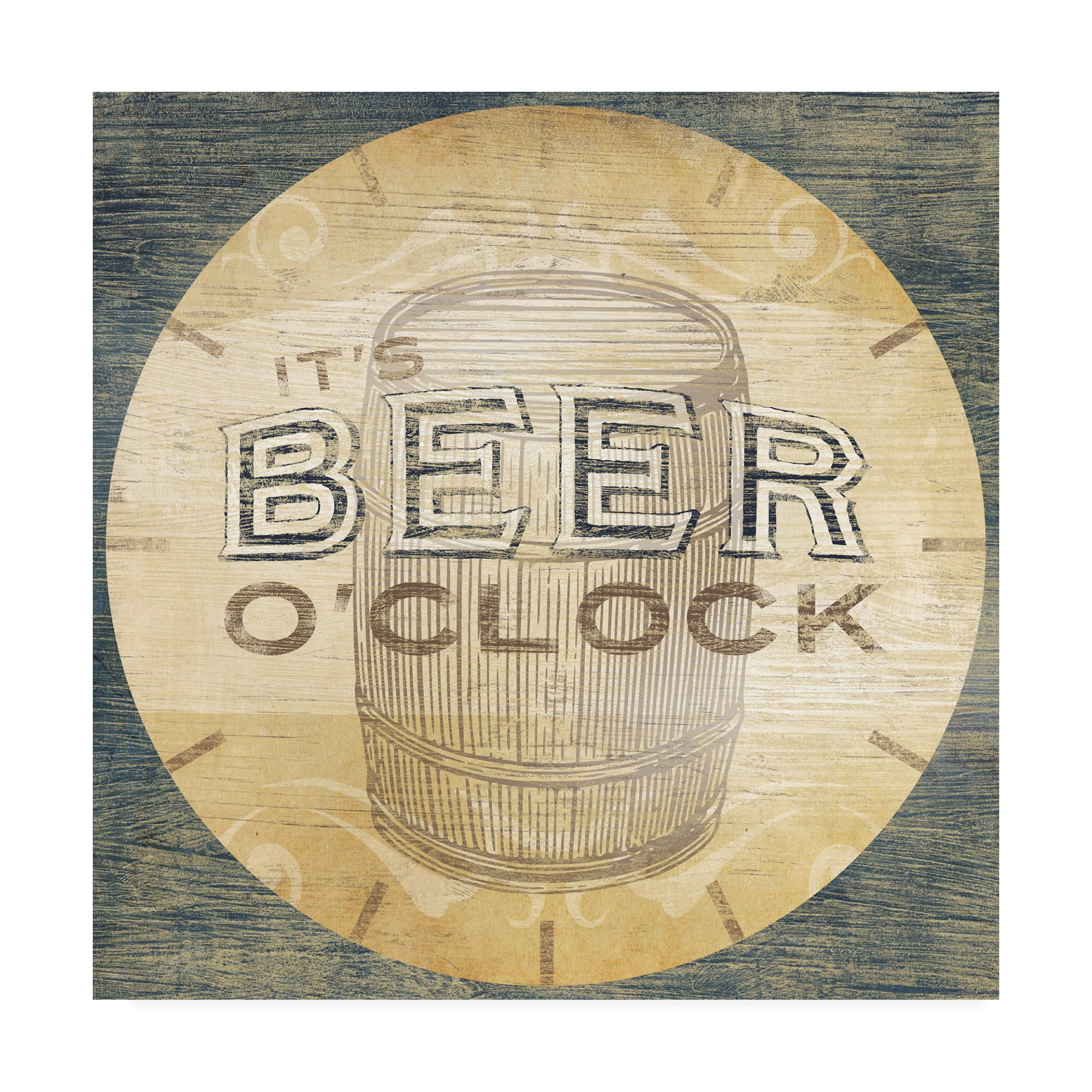 Trademark Fine Art 'Beverage O'Clock III' Canvas Art by June Erica Vess