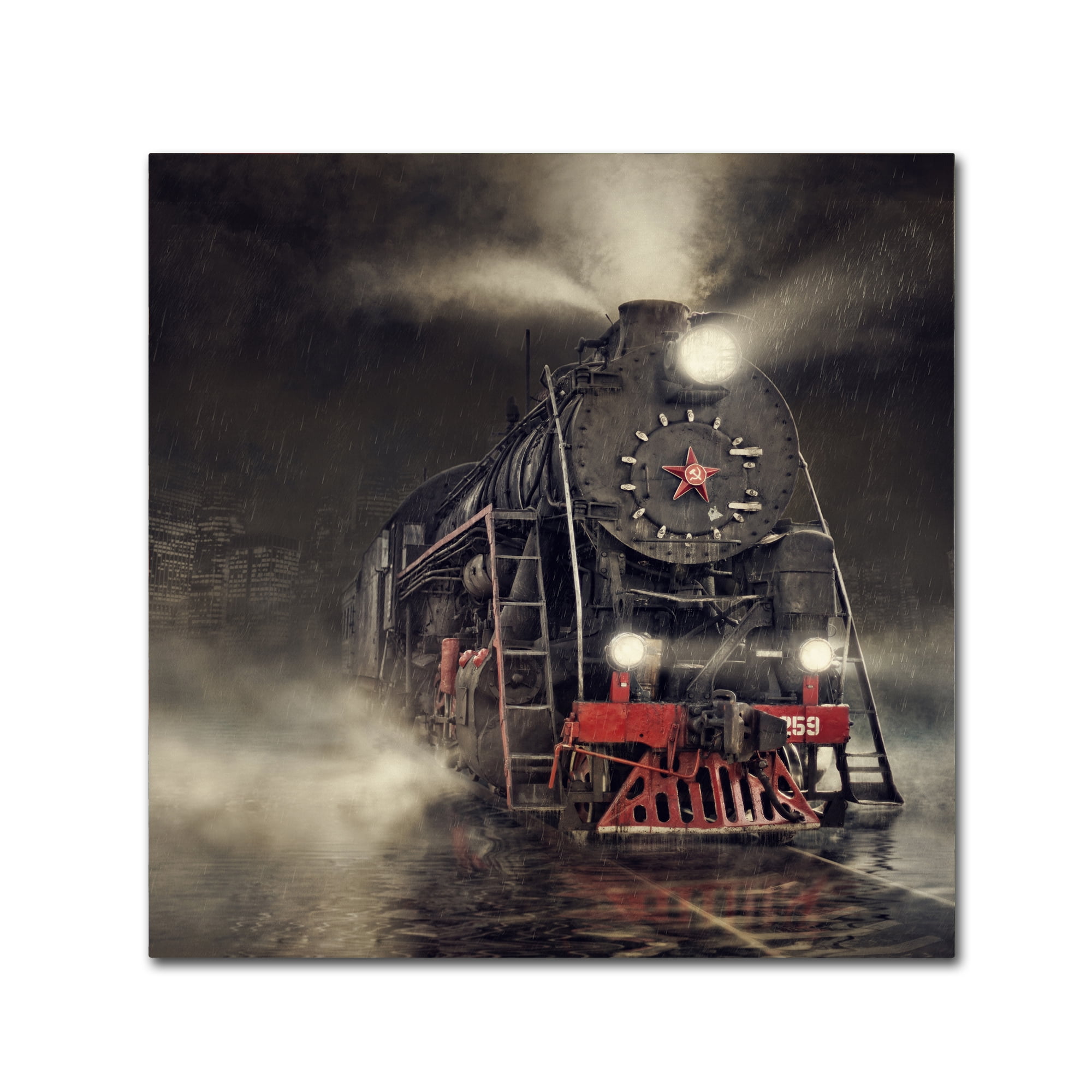 Trademark Fine Art 'Beyond Express' Canvas Art by Dmitry Laudin