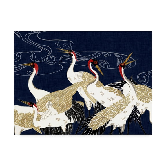 Trademark Fine Art 'Beyond the Moon IV' Canvas Art by Melissa Wang