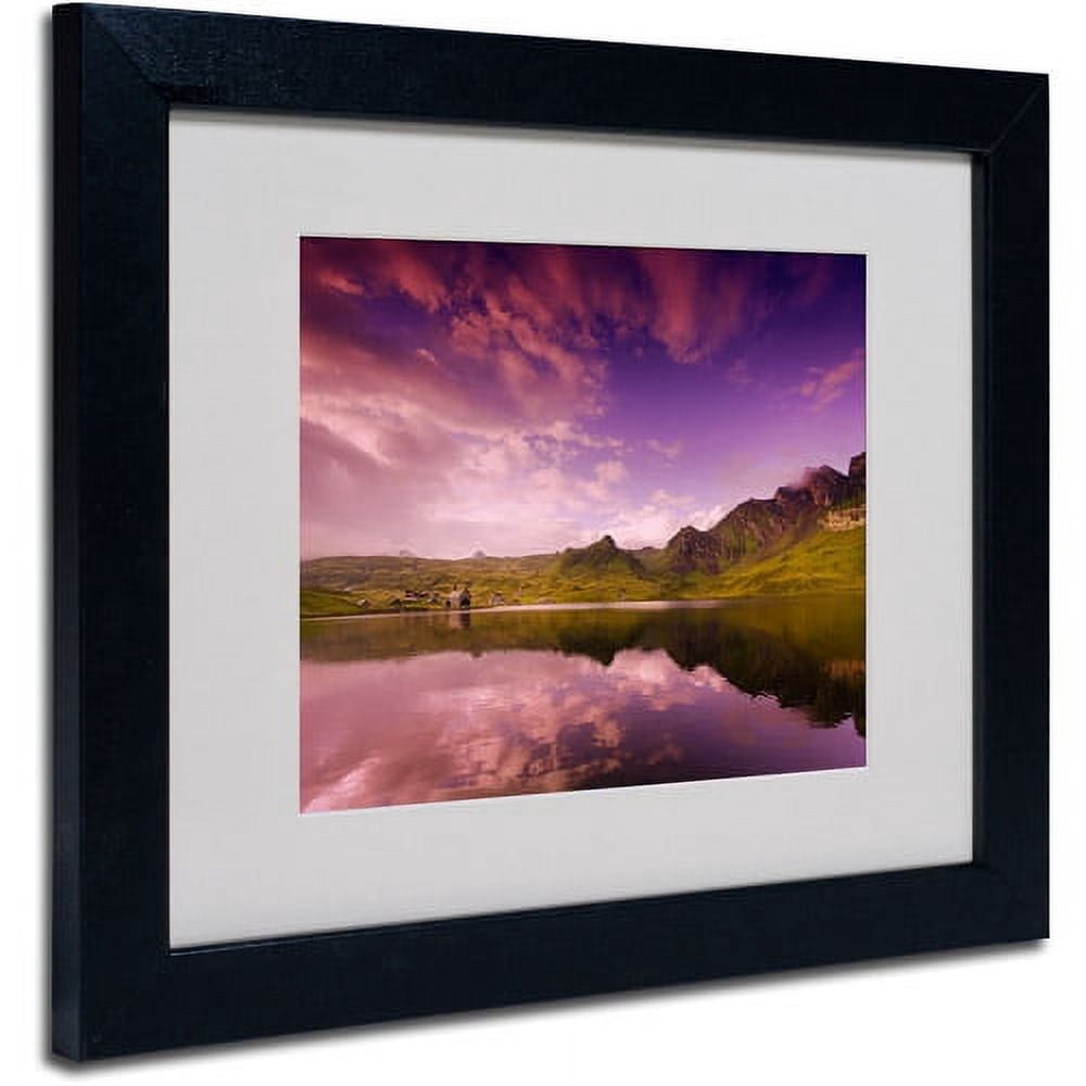 Trademark Fine Art "Beyond the Sky II" Canvas Art by Philippe Sainte-Laudy, Black Frame