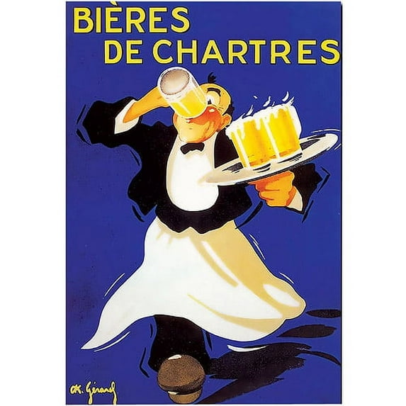 Trademark Fine Art "Bieres de Chartres" Canvas Art