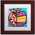 thumbnail image 1 of Trademark Fine Art 'Big Apple II' Canvas Art by Roberto Rafael, White Matte, Wood Frame, 1 of 1