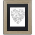 thumbnail image 1 of Trademark Fine Art "Big Beautiful Blossoms 13" Canvas Art by Hello Angel, Black Matte, Birch Frame, 1 of 4