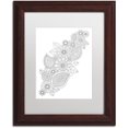 thumbnail image 1 of Trademark Fine Art "Big Beautiful Blossoms 22" Canvas Art by Hello Angel, White Matte, Wood Frame, 1 of 4