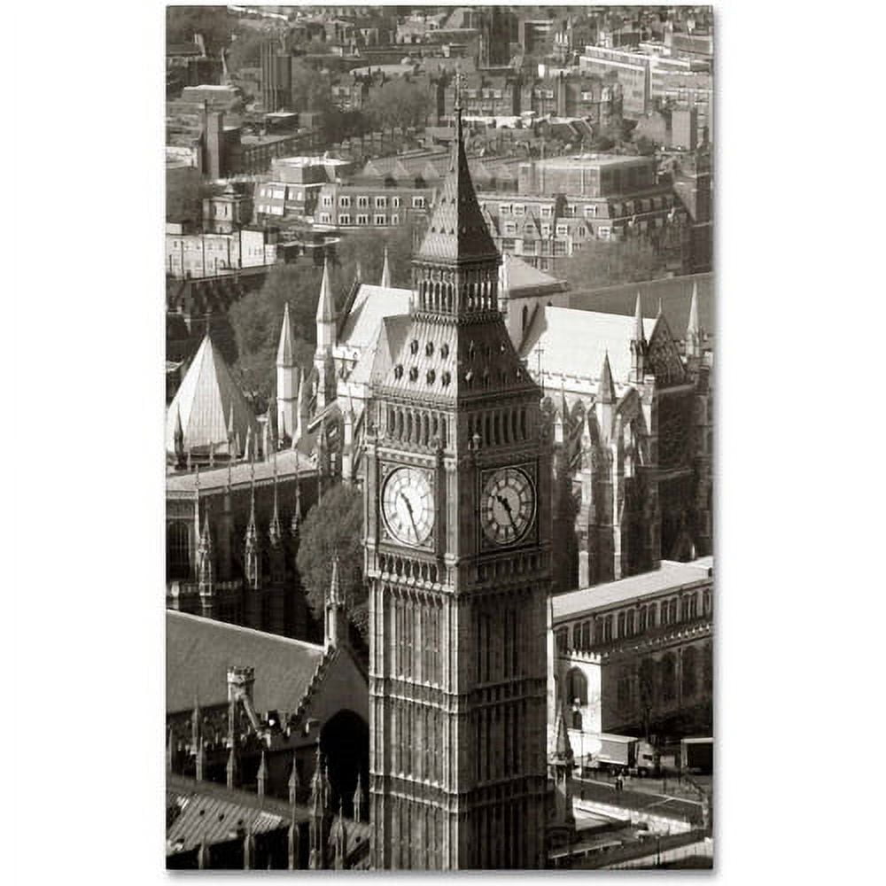 Trademark Fine Art "Big Ben View II" Canvas Art by Chris Bliss