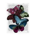 thumbnail image 1 of Trademark Fine Art 'Big Bold Butterflies 1' Canvas Art by Fab Funky, 1 of 3