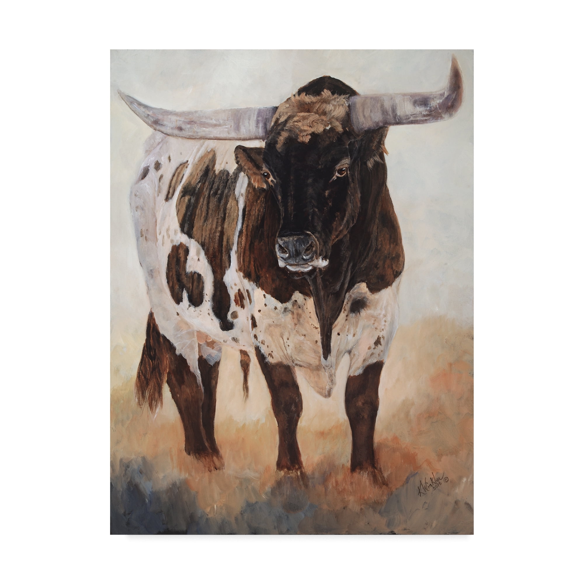 Trademark Fine Art 'Big Daddy II' Canvas Art by Kathy Winkler