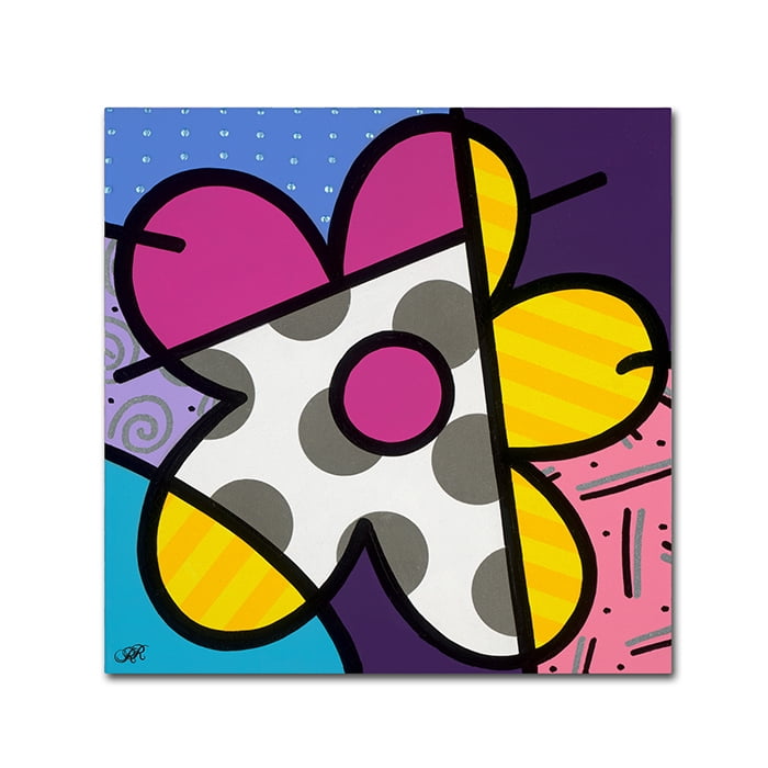Trademark Fine Art 'Big Flower II' Canvas Art by Roberto Rafael