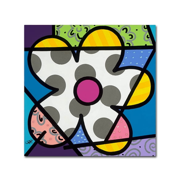 Trademark Fine Art 'Big Flower III' Canvas Art by Roberto Rafael
