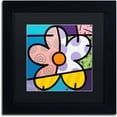 thumbnail image 1 of Trademark Fine Art 'Big Flower IV' Canvas Art by Roberto Rafael, Black Matte, Black Frame, 1 of 1