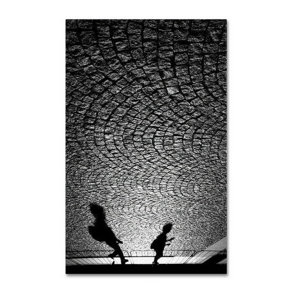 Trademark Fine Art "Big World Little Story" Canvas Art by Beata Czyzowska Young