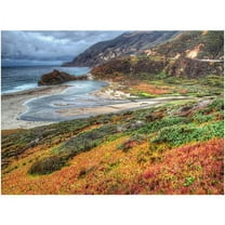 Trademark Fine Art "Bigsur California" Canvas Art by Pierre Leclerc